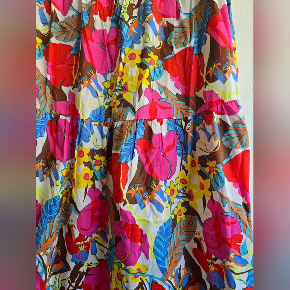 NWT! J. McLaughlin, Ophelia Maxi Skirt in Coconut Grove, Size Small, MSRP $188 - Picture 10 of 11